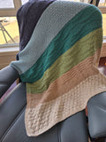 A River of Yarn Landscape Blanket Digital Pattern