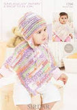 Sirdar Snuggly Baby Crofter Fair Isle Effect DK Pattern Leaflets