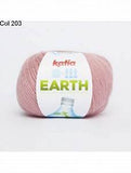 Katia Earth Yarn ball colour 203 pink