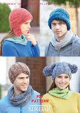 Sirdar Kiko Super Chunky Yarn Pattern Leaflets