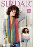 Sirdar Colourwheel DK Yarn Pattern Leaflets