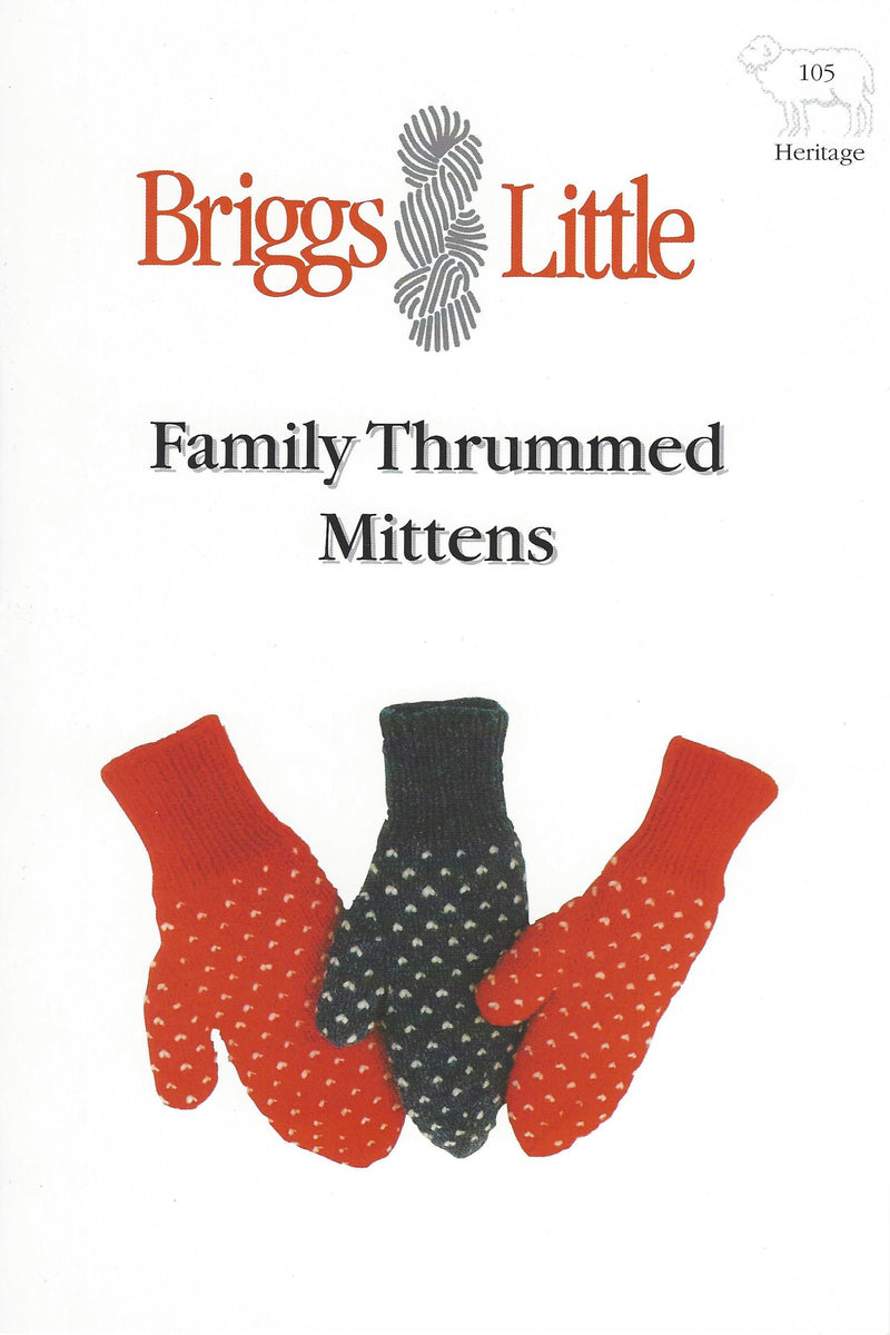 Briggs Little Family Thrummed Mittens Pattern Booklet A River Of