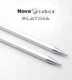 3.25mm Knitter's Pride Nova CUBICS Platina Circular Knitting Needles - A River Of Yarn