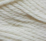 Diamond Galway Worsted yarn white