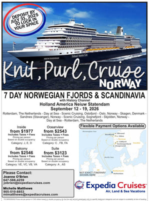 Knit Purl Cruise Norway