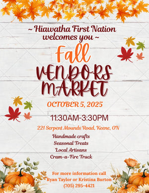 Fall Market at Serpent Mounds on Rice Lake