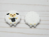 White Knitting Sheep | Stitch Stoppers