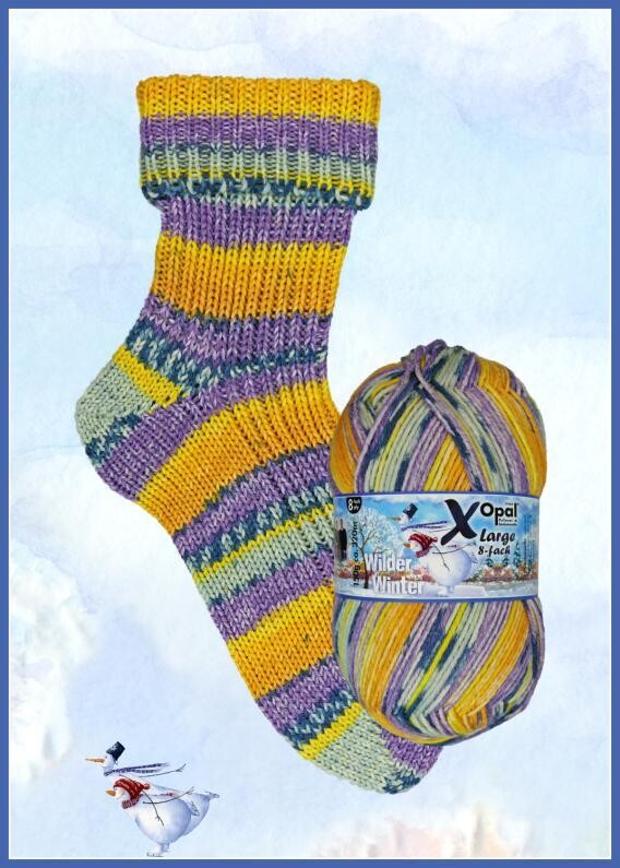 Opal XLarge Wilder Winter 8-fach/8-ply Sock Yarn | A River Of Yarn