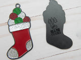 Yarn Stocking |  Christmas Ornament