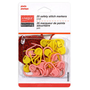 UNIQUE KNITTING Small Safety Stitch Markers - 25pcs.