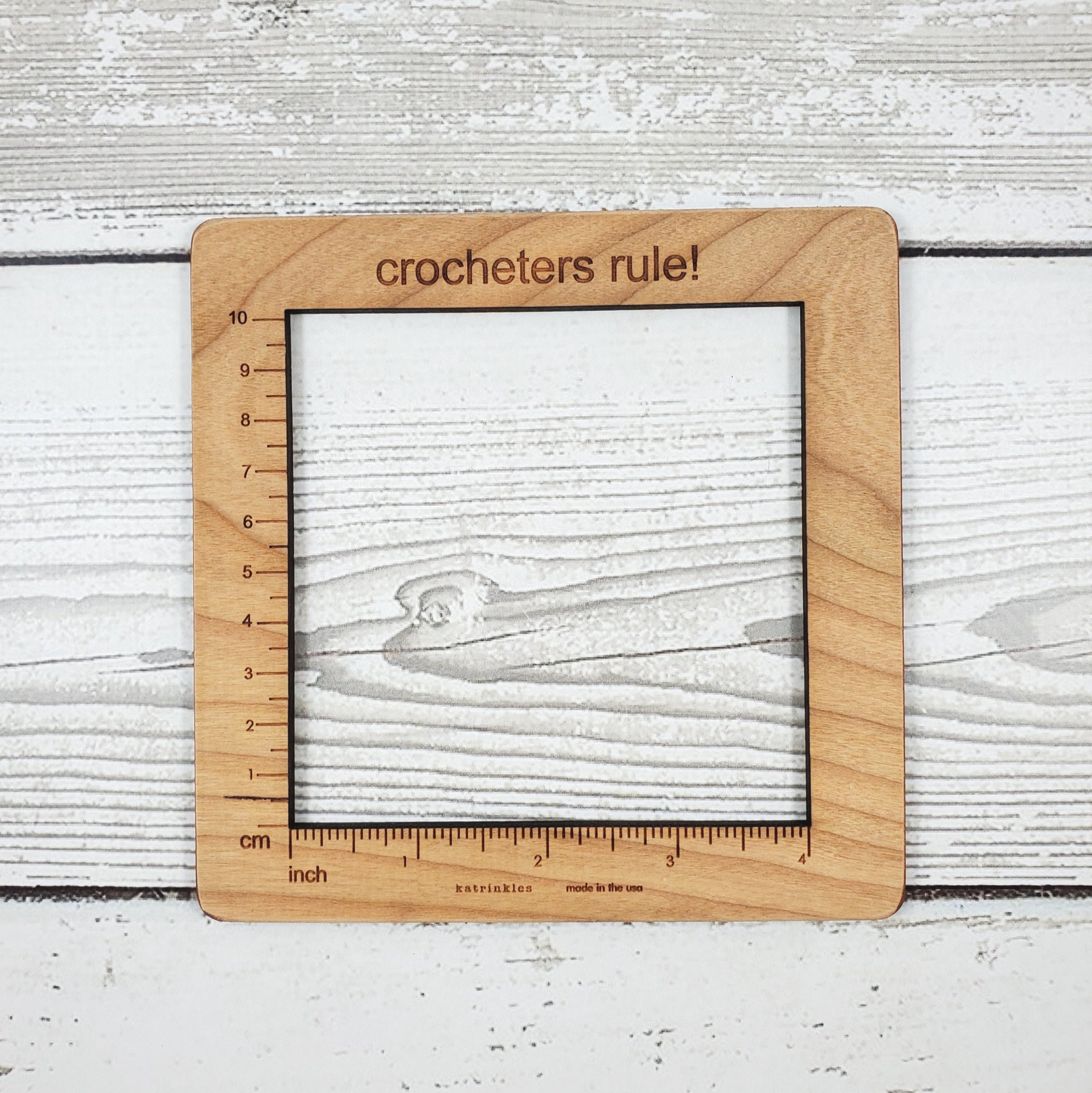 River Ruler Gauge Swatch Ruler | A River Of Yarn