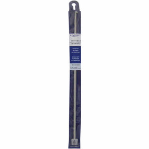 UNIQUE CROCHET Tunisian/Afghan Crochet Hook 30cm (12″) Aluminum - 4mm/US G-6