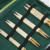KNITTER'S PRIDE Bamboo CHUNKY Interchangeable Circular Knitting Needles Set - 5 sizes