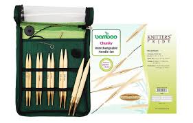 KNITTER'S PRIDE Bamboo CHUNKY Interchangeable Circular Knitting Needles Set - 5 sizes