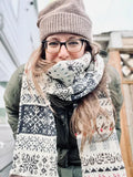 Holiday Doodle Scarf Curated Yarn Kit