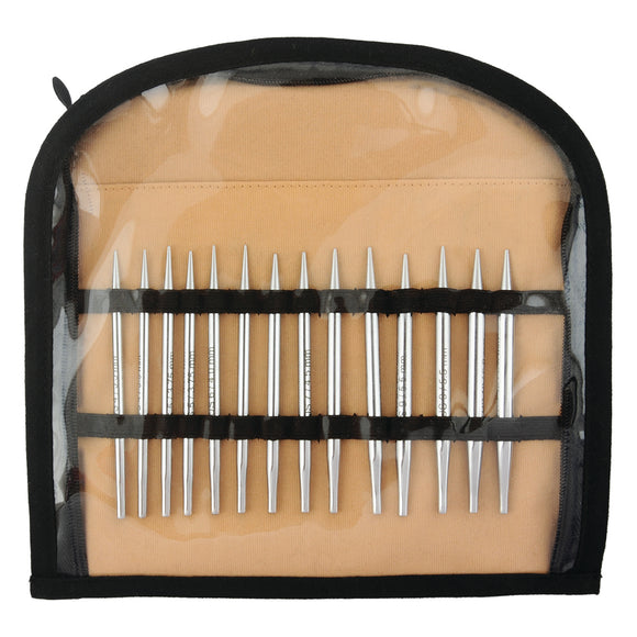 Nova Platina Deluxe Special Interchangeable Circular Knitting Needles Set - 7 sizes