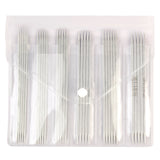 KNITPRO Nova Platina 15cm (6″) Double Point Knitting Needles Set - 6 sizes