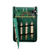 KNITTER'S PRIDE Bamboo Deluxe Normal Interchangeable Circular Knitting Needles Set - 10 sizes