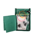 KNITTER'S PRIDE Bamboo Deluxe Normal Interchangeable Circular Knitting Needles Set - 10 sizes
