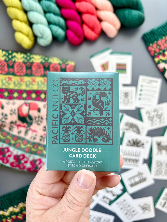 Doodle Card Deck - JUNGLE (half deck)