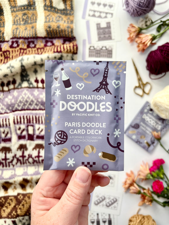Paris Doodle Card Deck (Foil Pack)