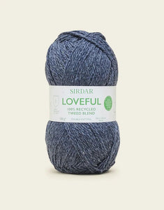 Sirdar Loveful 100% Recycled Tweed DK Yarn