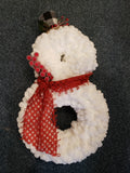 Home Decor Snowman Wreaths