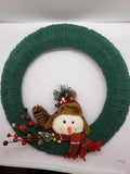 Home Decor Yarn Wreaths