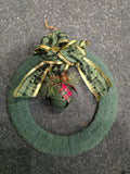 Home Decor Yarn Wreaths