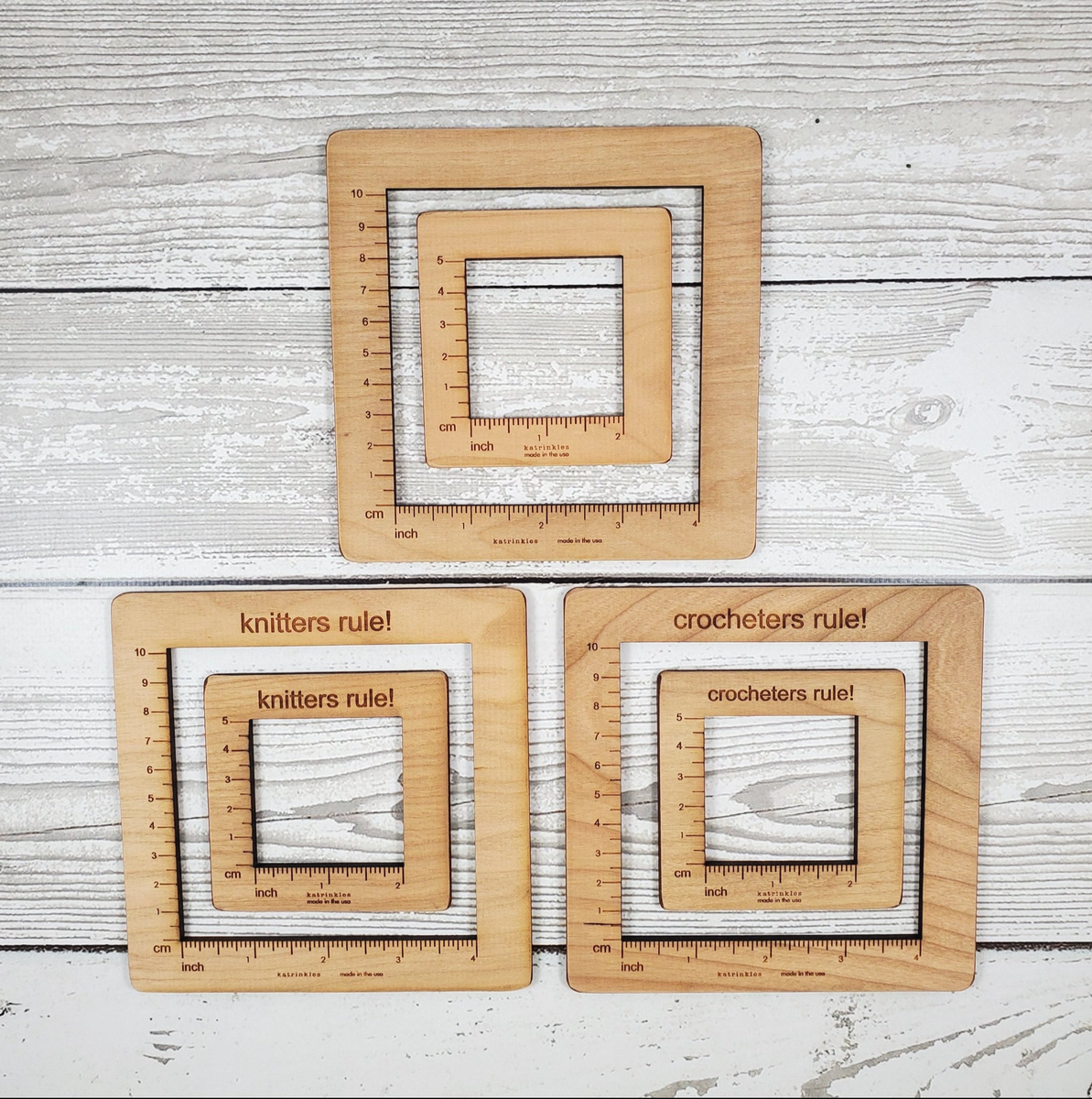 Gauge Swatch Ruler | A River Of Yarn