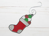 Yarn Stocking |  Christmas Ornament