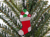 Yarn Stocking |  Christmas Ornament