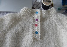 Child's Placket Neck Sweater Kit
