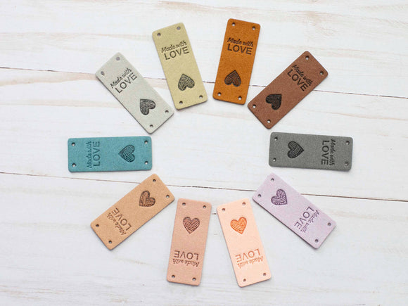 Made With Love | Fold Over Tags