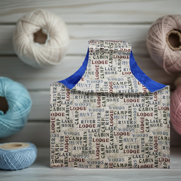 Portable Fabric Project Bags