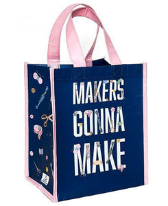 Makers Gonna Make Reusable Tote Bag (Eco Material Is Made Out Of Recycled Plastic Bottles!)