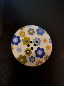 Wooden Multicolour Large Buttons