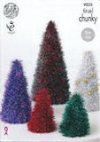 King Cole Tinsel Chunky Pattern Leaflets
