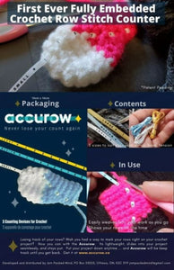 Accurow - 3 counting devices for crochet