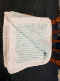 Hand Knit Baby Snowball Blankets