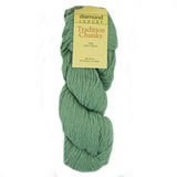 Diamond Luxury Tradition Chunky yarn skein green