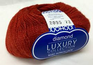 Diamond Luxury Baby Alpaca Lace Shawl Kit