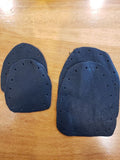 100% leather slipper soles with holes size small 